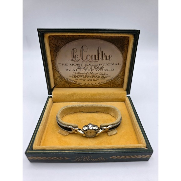 Vintage LeCoultre Ladies Bracelet Watch | Swiss | 10K Gold Filled | Original Box - Picture 3 of 7